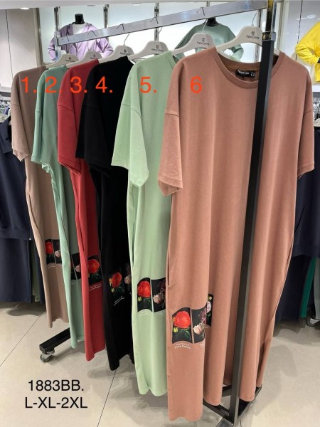 Женское Платье New Color (Большие размеры)