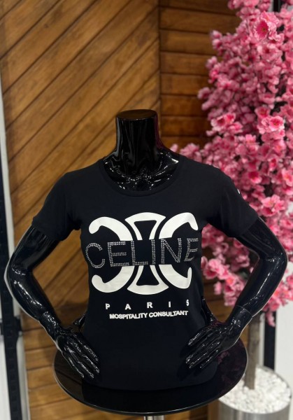 Женская Футболка Celine