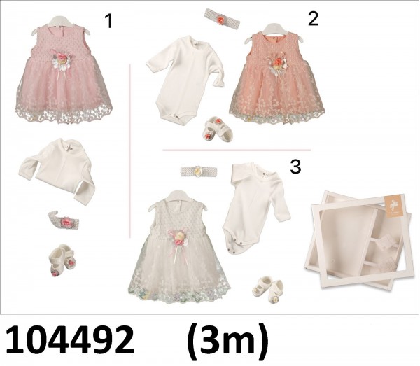 Коробочный Набор Для Девочки Leylek (0-3мес.) 