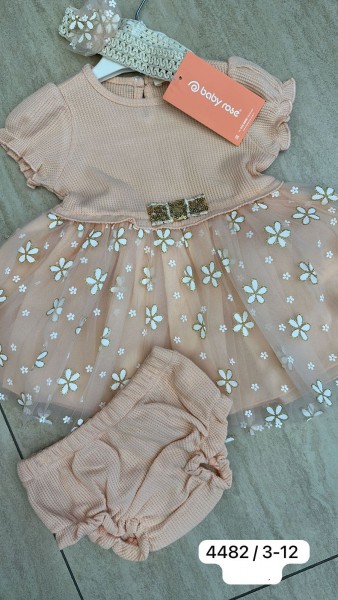 Платье Для Девочки Baby Rose (3-6-9-12мес)