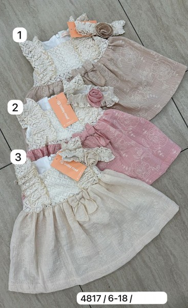 Платье Для Девочки Baby Rose (6-9-12-18мес)