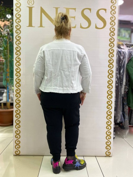 Женский Джинсовый Жакет Iness (Большие размеры)