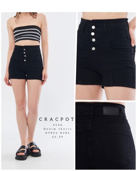 Женские Джинсовые Шорты Cracpot