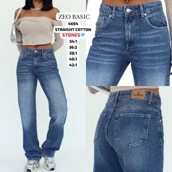 Женские Джинсы Zeo Basic