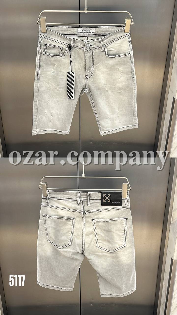 Мужские Джинсовые Шорты OFF White