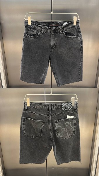 Мужские Джинсовые Шорты Gucci