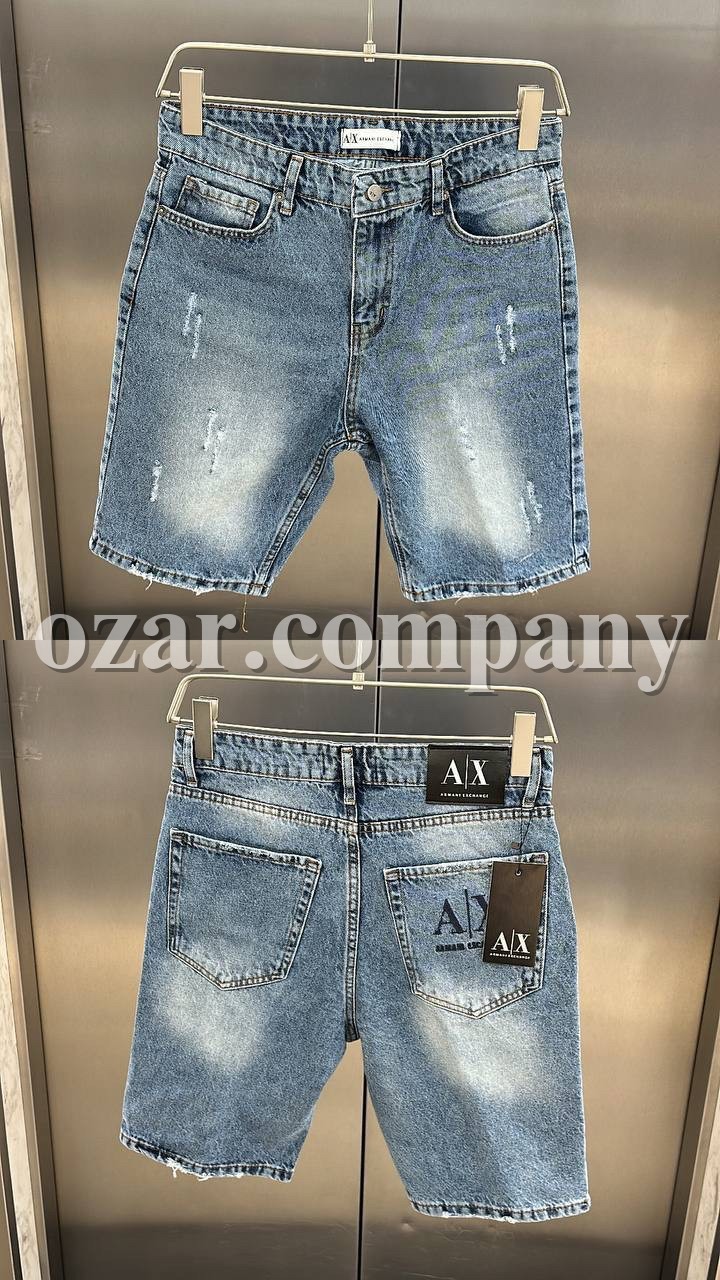 Мужские Джинсовые Шорты Armani Exchange