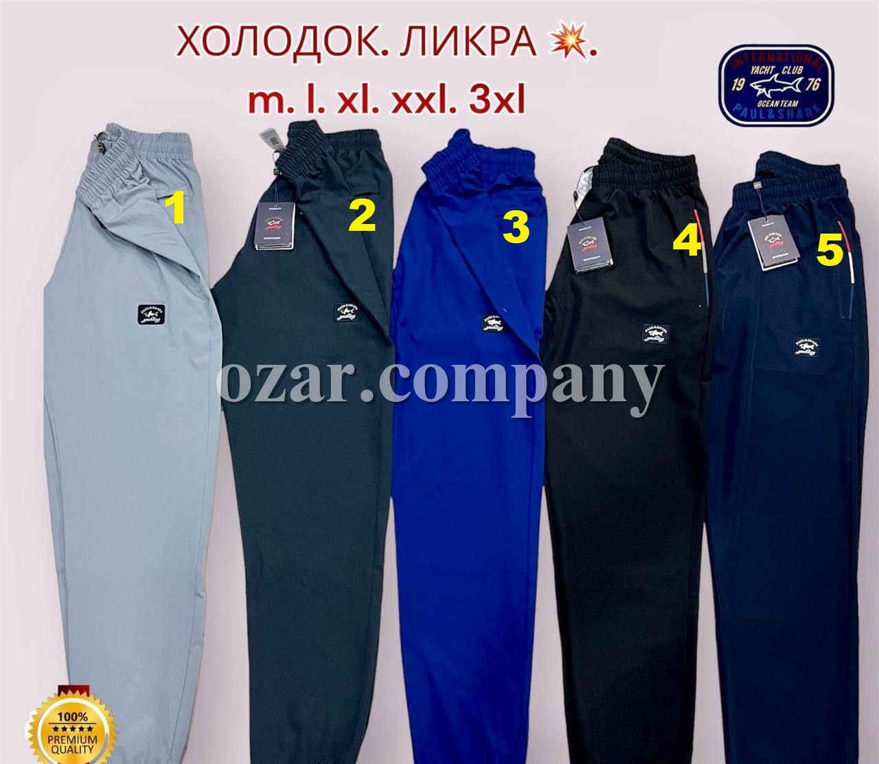 Мужские Спортивные Штаны Paul&Shark