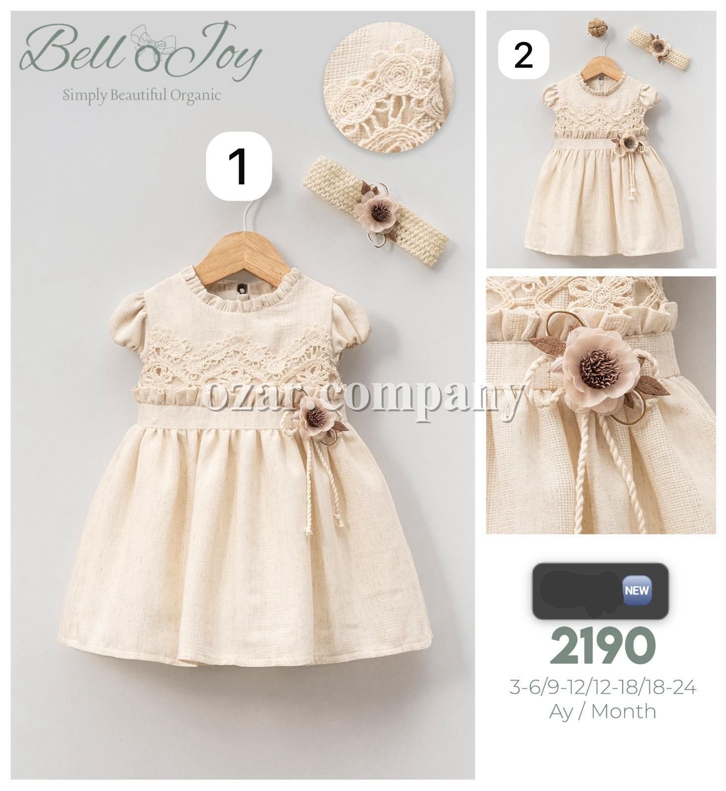 Платье Для Девочки Bello Joy (3-6/9-12/12-18/18-24мес.)