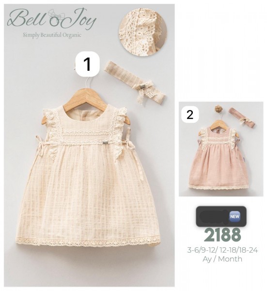Платье Для Девочки Bello Joy (3-6/9-12/12-18/18-24мес.)