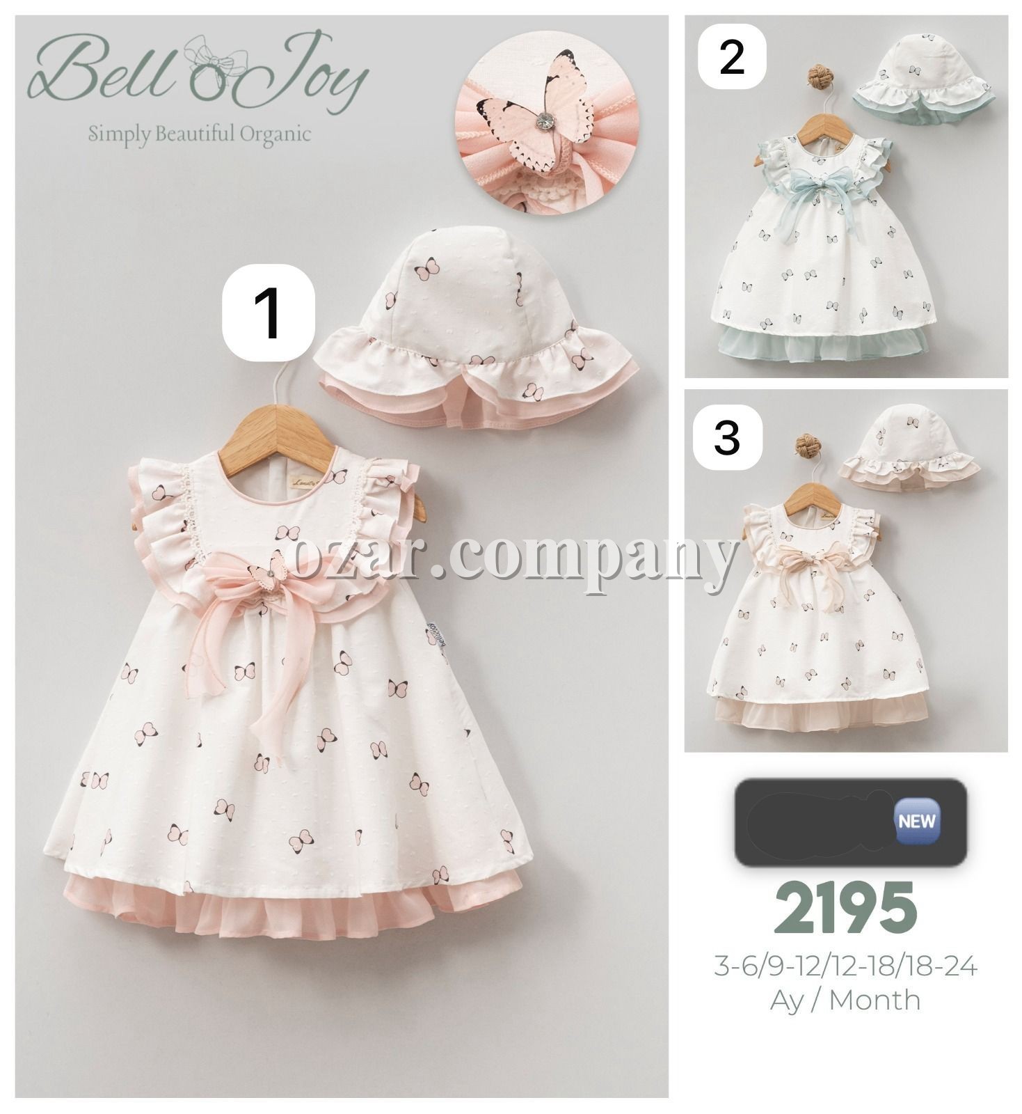 Платье Для Девочки Bello Joy (3-6/9-12/12-18/18-24мес.)