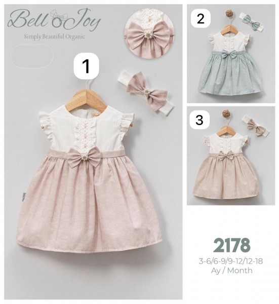 Платье Для Девочки Bello Joy (3-6/6-9/9-12/12-18мес.)