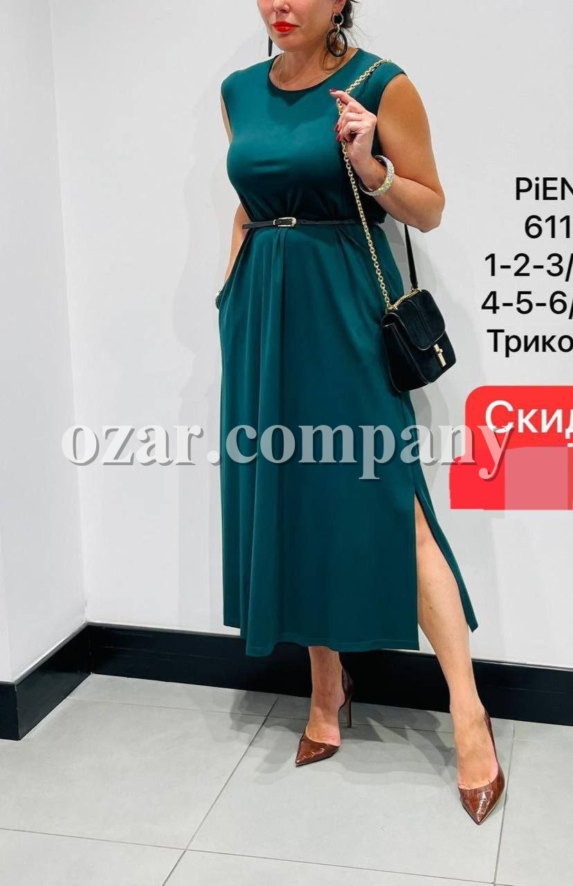 Женское Трикотажное Платье Piena (Большие размеры)
