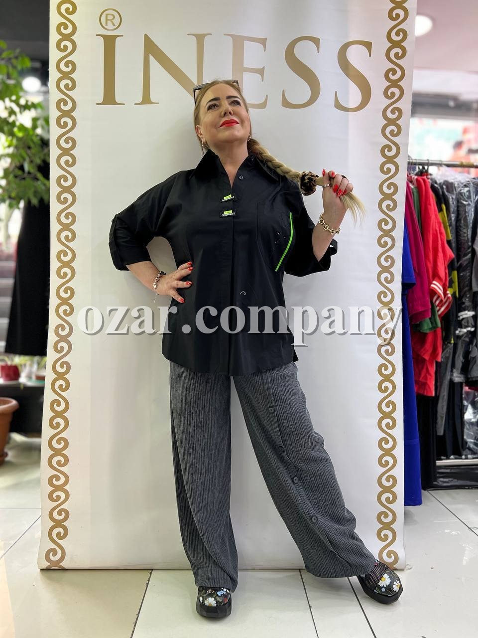 Женская Рубашка Iness (Большие размеры)