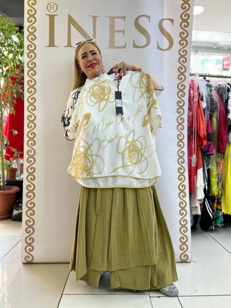 Женская Блузка Iness (Большие размеры)