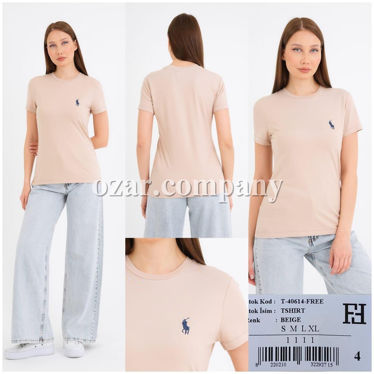 Женская Футболка Polo
