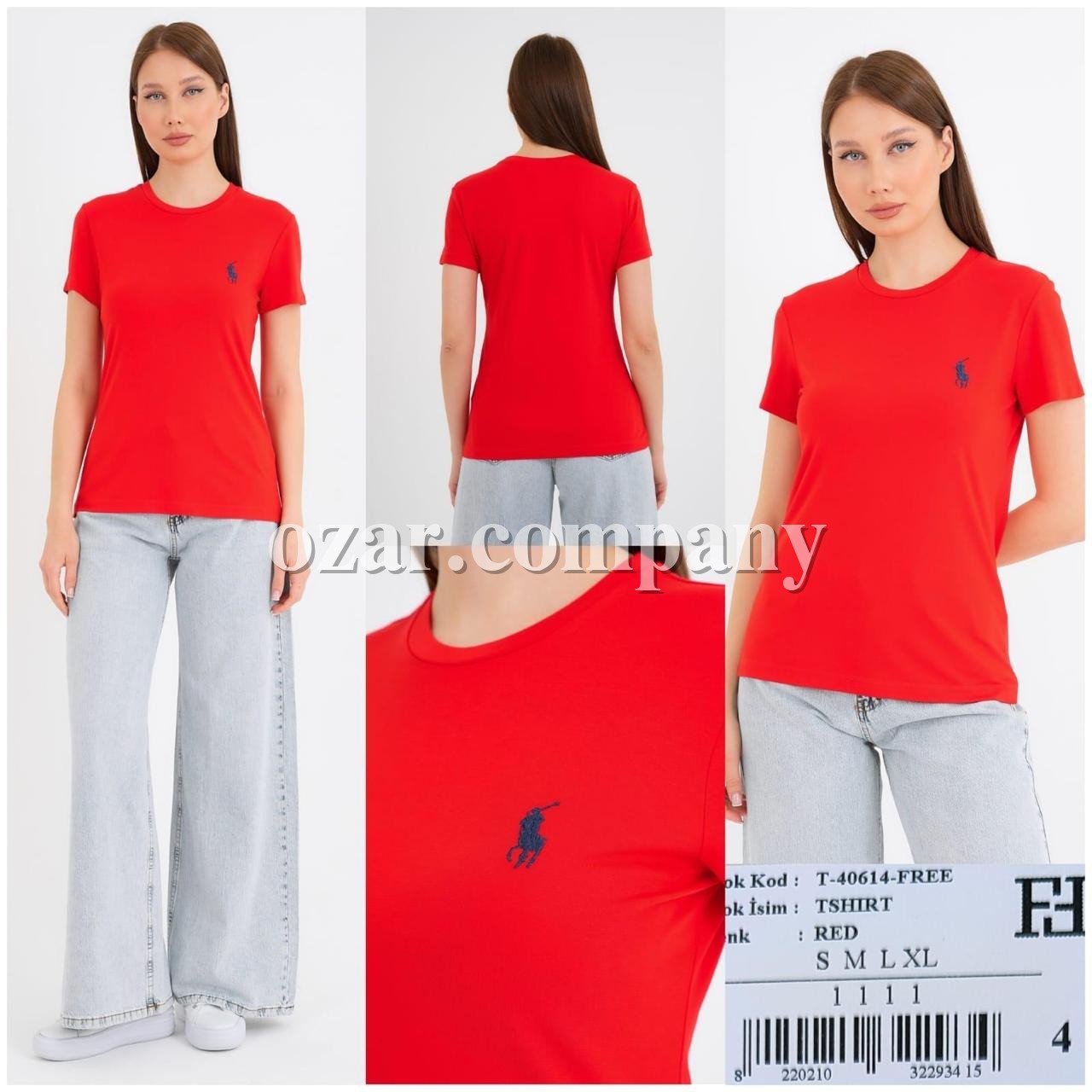 Женская Футболка Polo