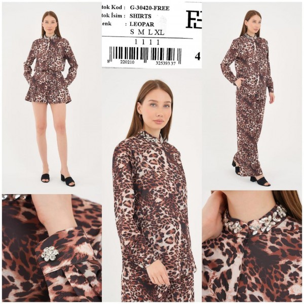 Женская Рубашка Free Fashion