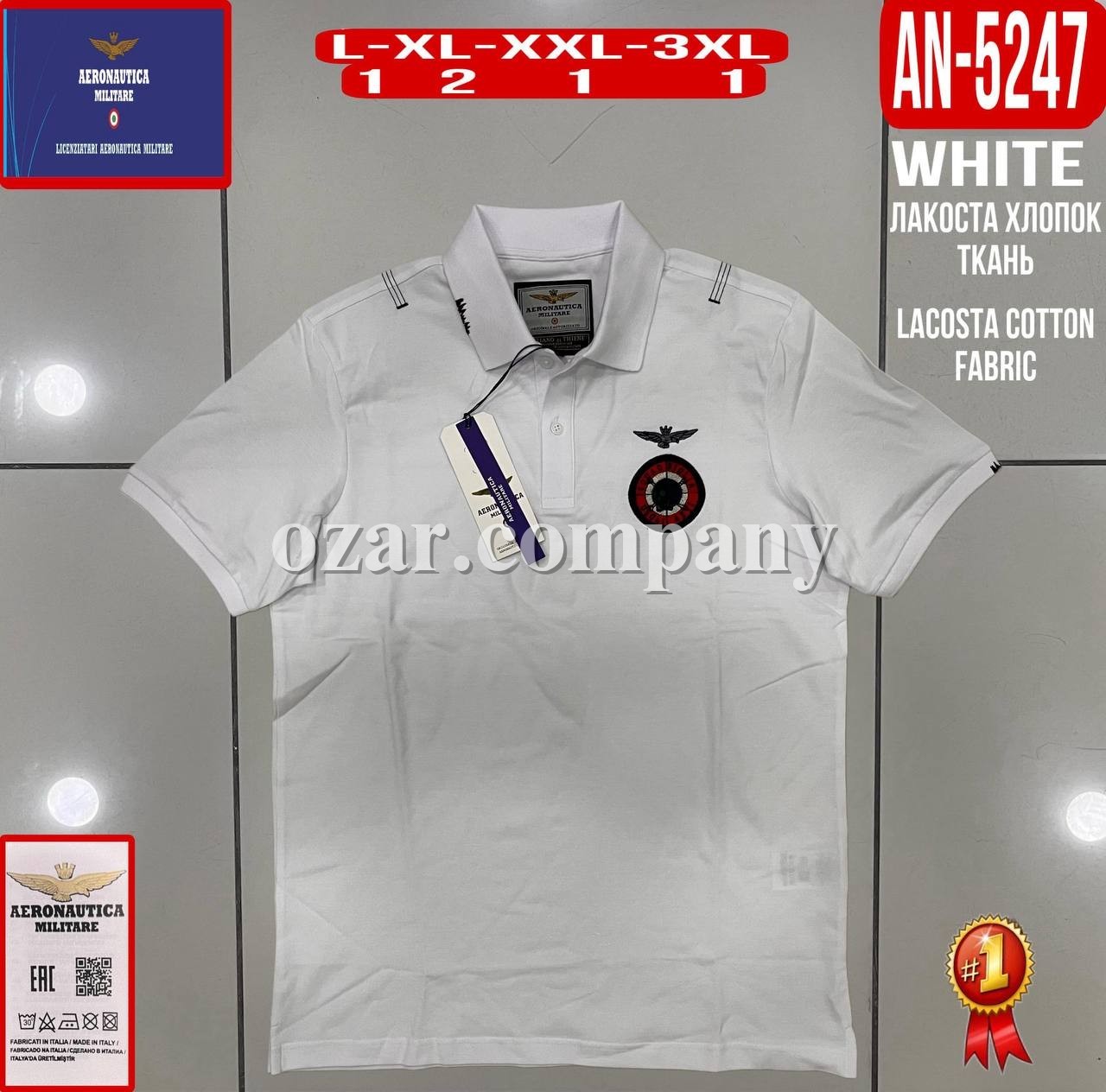 Мужская Футболка Aeronautica Militare
