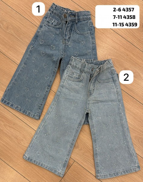 Джинсы Для Девочки City Wear (7-8-9-10-11лет)