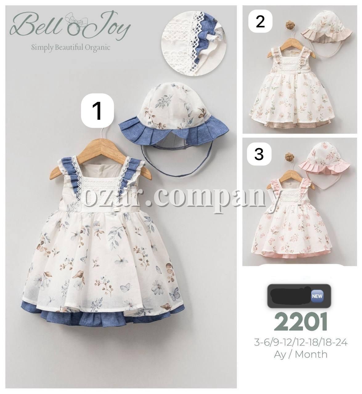 Платье Для Девочки Bello Joy (3-6/9-12/12-18/18-24мес.)
