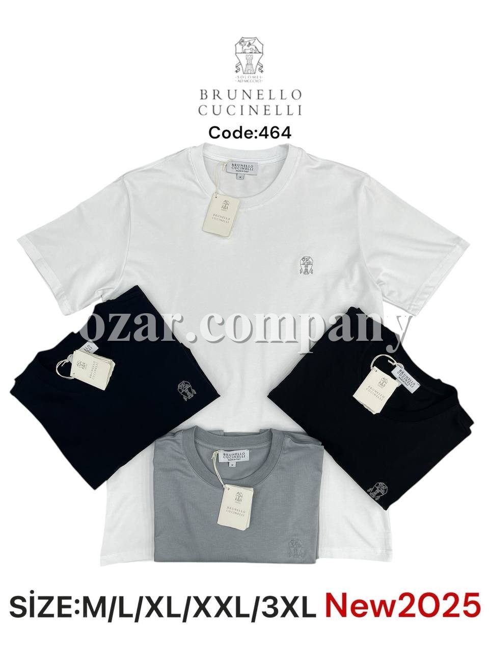 Мужская Футболка Brunello Cucinelli