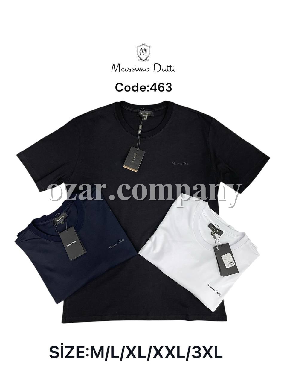 Мужская Футболка Massimo Dutti