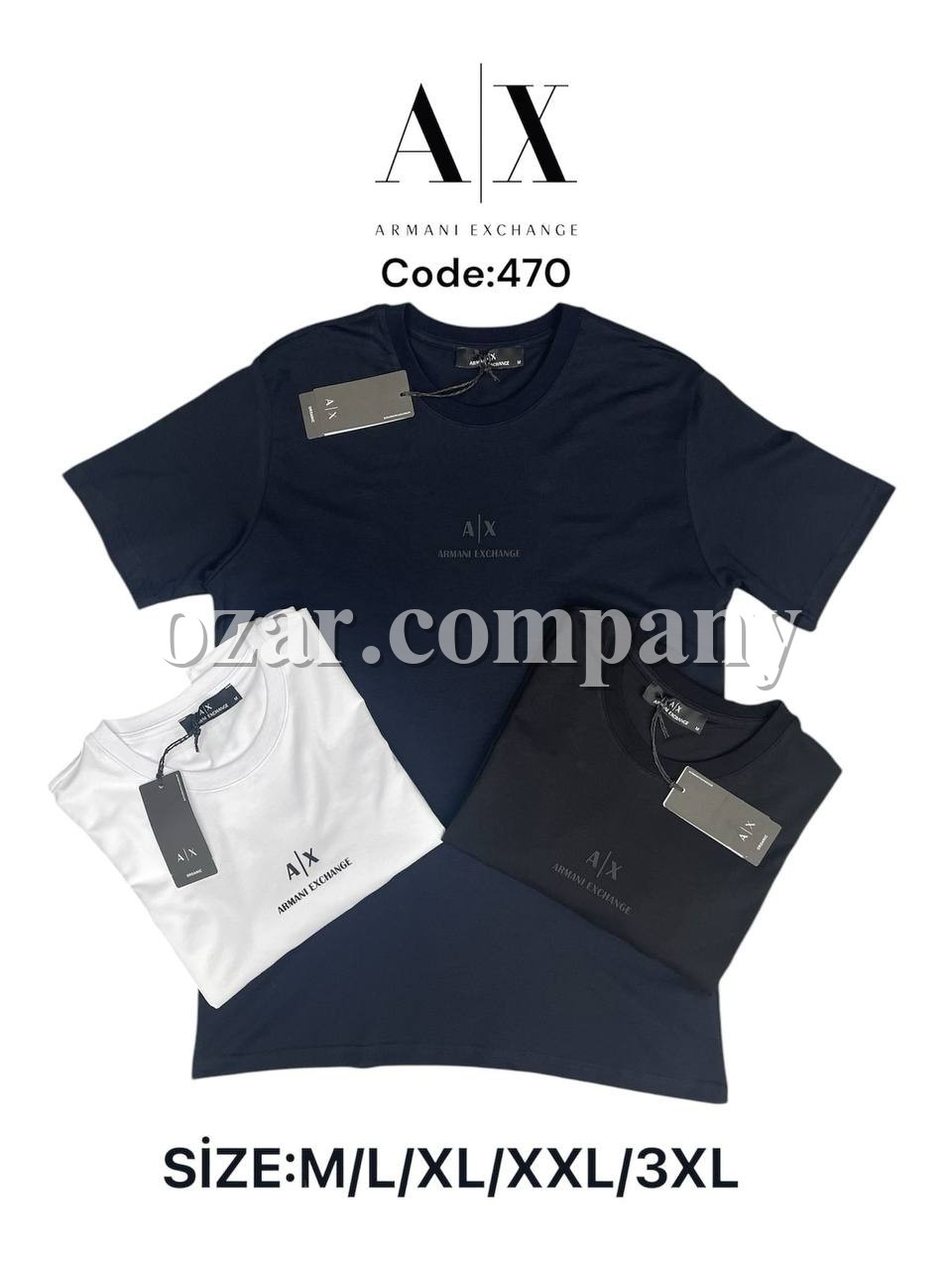 Мужская Футболка Armani Exchange 