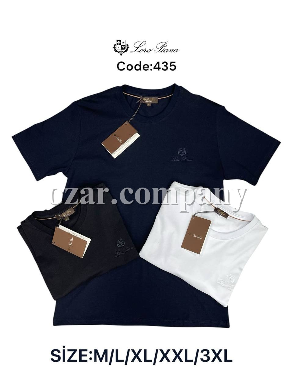 Мужская Футболка Loro Piana 