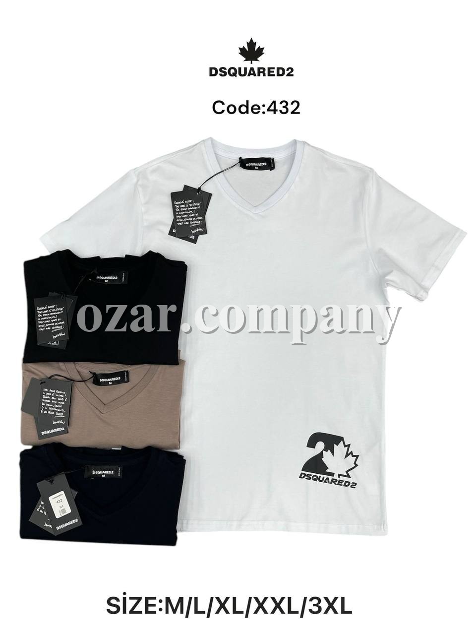 Мужская Футболка Dsquared2