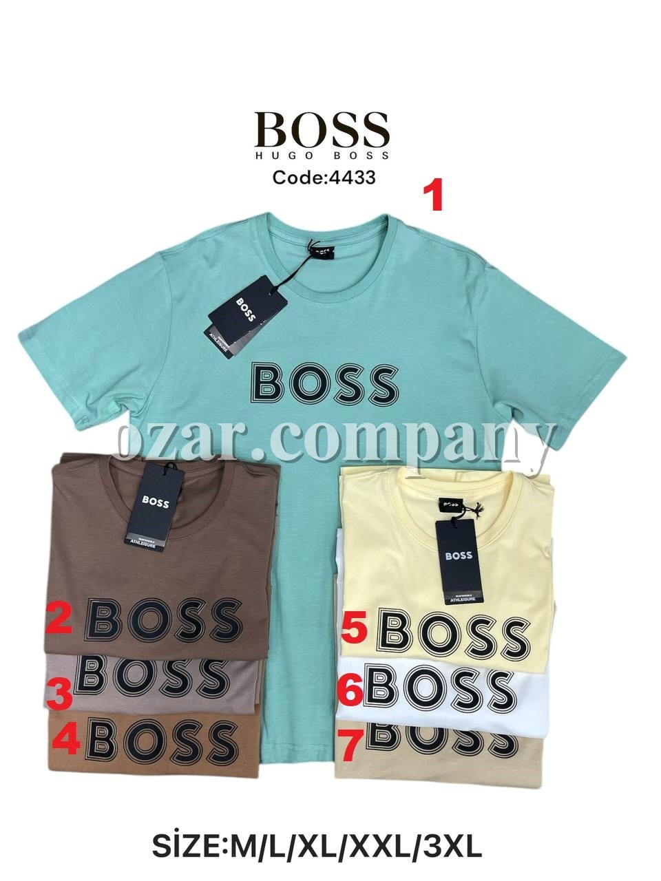 Мужская Футболка Boss