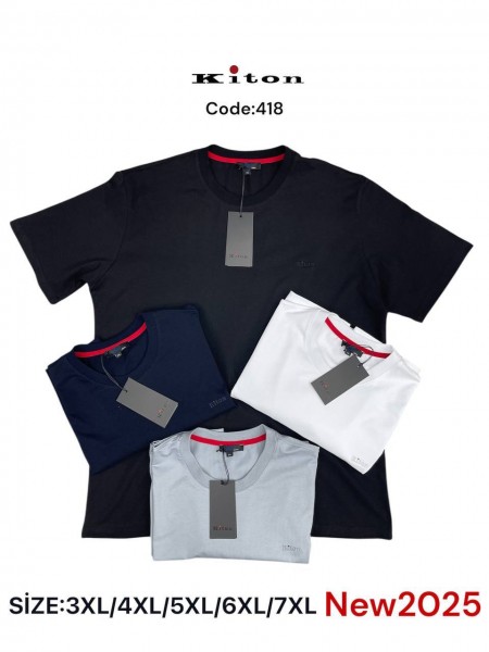 Мужская Футболка Kiton (Большие размеры)