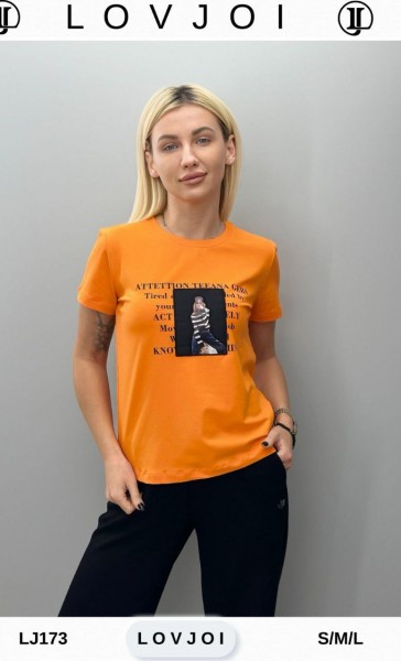 Женская Футболка Lov Joi