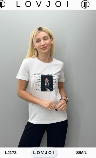 Женская Футболка Lov Joi
