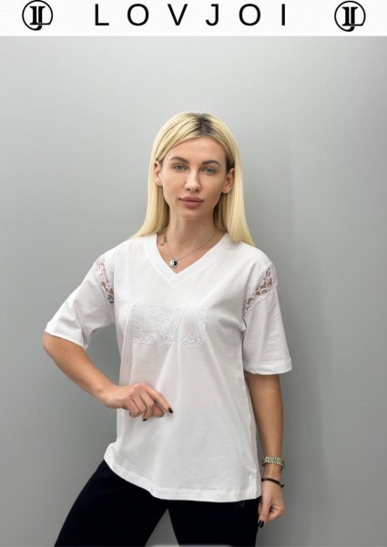 Женская Футболка Lov Joi