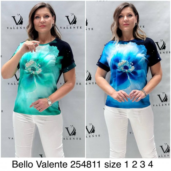 Женская Футболка Bello Valente (Большие размеры) 