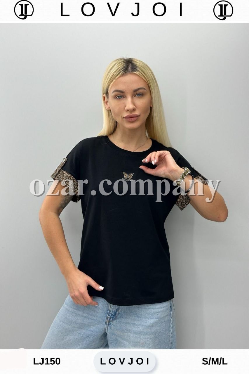 Женская Футболка Lov Joi