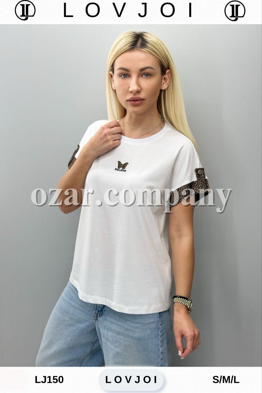 Женская Футболка Lov Joi