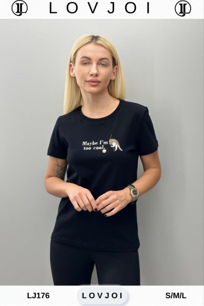 Женская Футболка Lov Joi