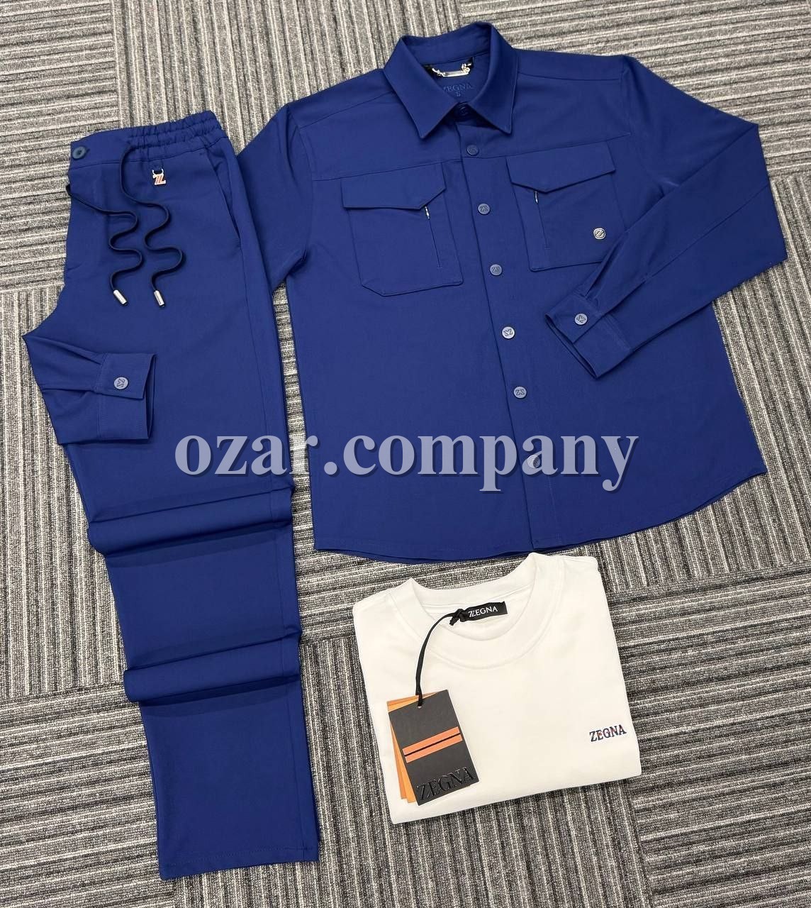 Мужской Костюм Тройка Zegna