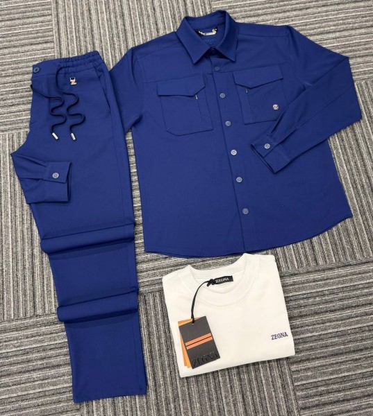 Мужской Костюм Тройка Zegna