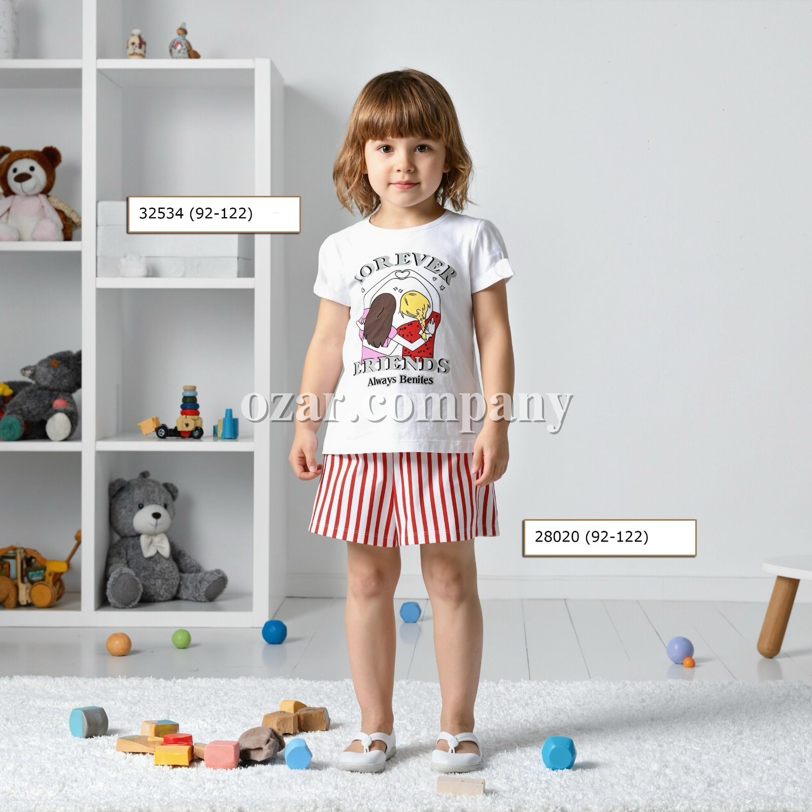 Футболка Для Девочки Wanex (2-3-4-5-6-7лет)