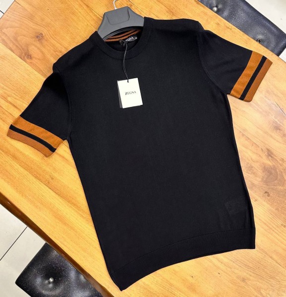 Мужская Трикотажная Футболка Zegna