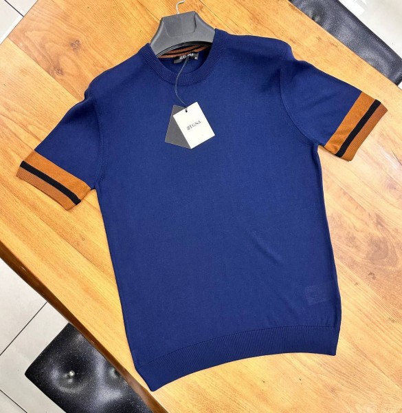 Мужская Трикотажная Футболка Zegna