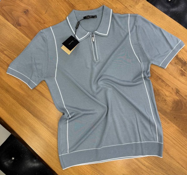 Мужская Трикотажная Футболка Massimo Dutti