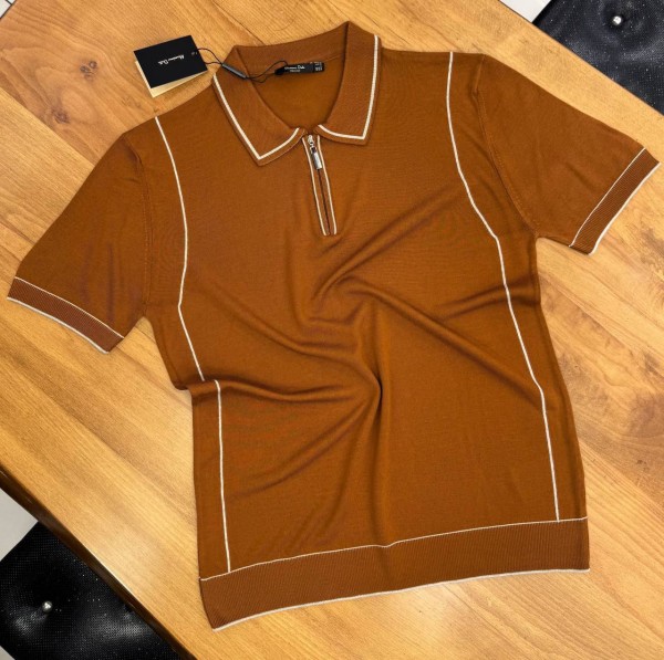 Мужская Трикотажная Футболка Massimo Dutti