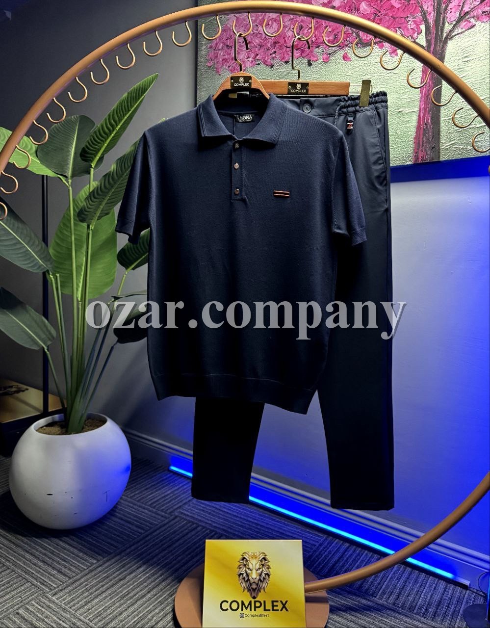 Мужской Комплект Zegna