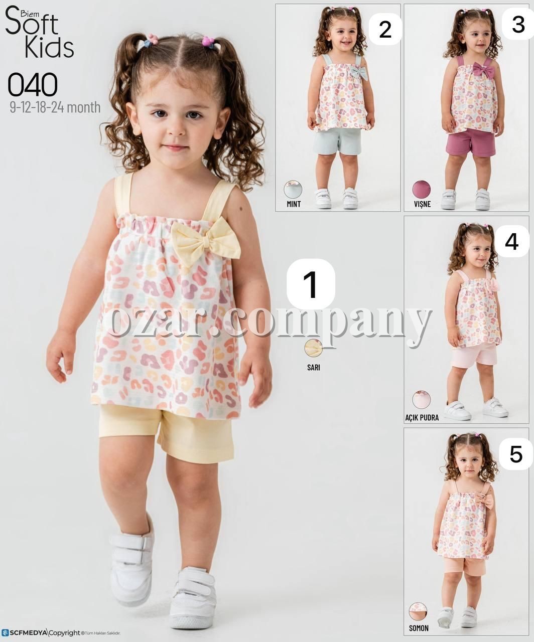 Костюм Для Девочки Smile Kids (9-12-18-24мес.) 