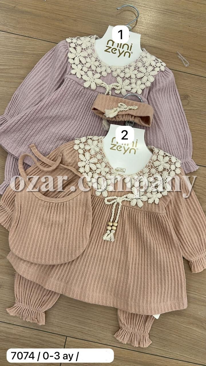 Комплект Для Девочки Mini Zeyn (0-3мес.)
