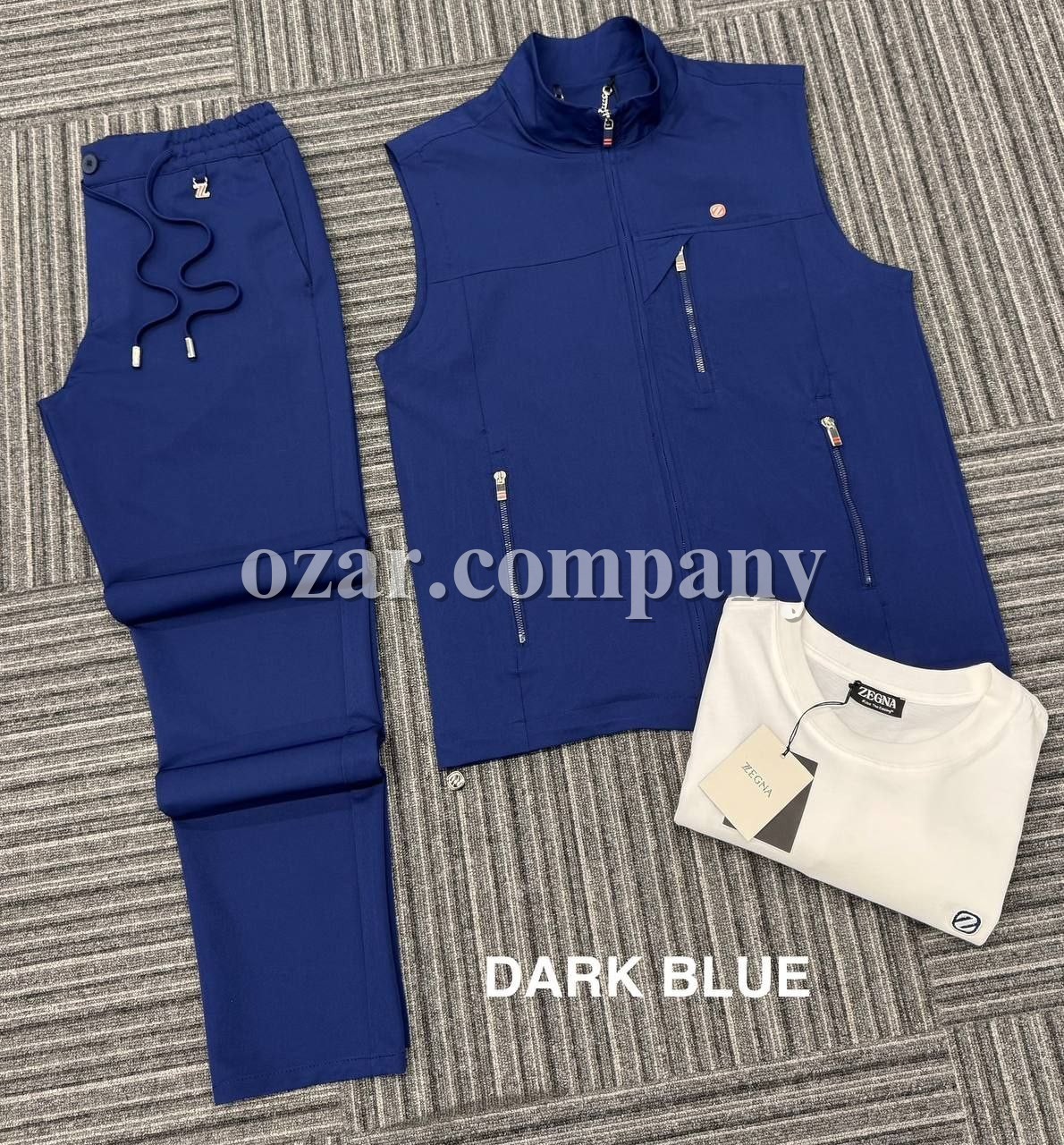 Мужской Костюм Тройка Zegna